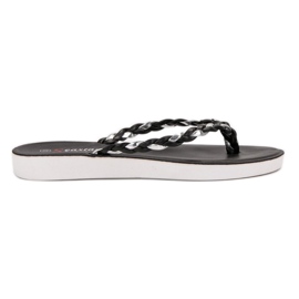 Seastar Svarta flätade flip-flops