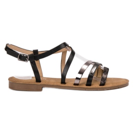 Erynn Casual svarta sandaler