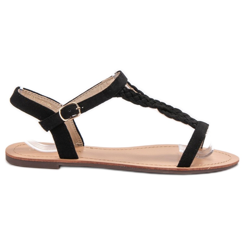 Ch. Creation Sandaler i mocka svart