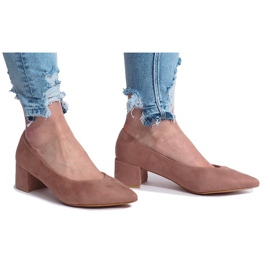 Rosa pumpar på hjärtstödet