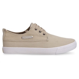 Textil Casual Sneakers Y011 Khaki mångfärgad kaki grön