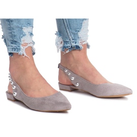 Grå ballerina med Marou dubbar