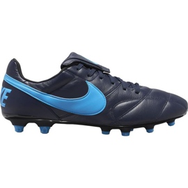 Nike The Premier Ii Fg M 917803 440 fotbollsskor mångfärgad marinblå