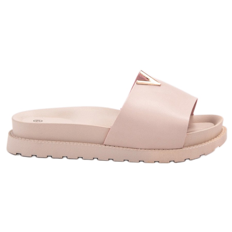 SHELOVET Tofflor På Plattformen rosa