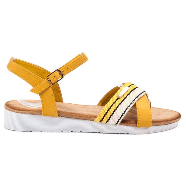 Bello Star Sandaler med spänne gul