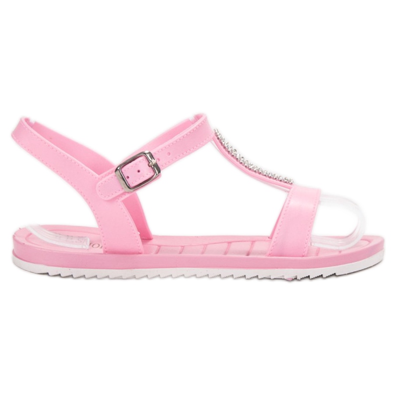 SHELOVET Gummisandaler rosa