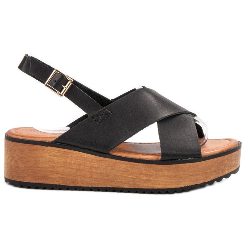 SHELOVET Sandaler på plattformen brun