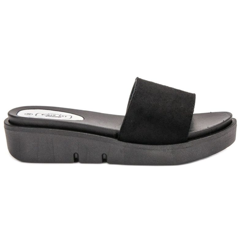 SHELOVET Sandaler med kil svart