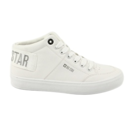 High Sneakers Big Star EE274352 vit grå