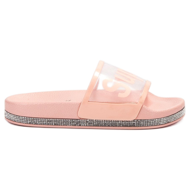 Bona Transparenta flip-flops rosa