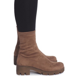 Mocka BG-53 stövlar mångfärgad grön