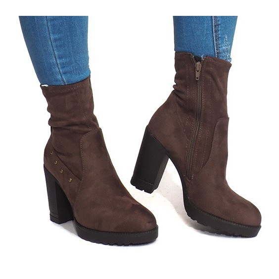 Mocka BG-59 Taupe stövlar brun mångfärgad