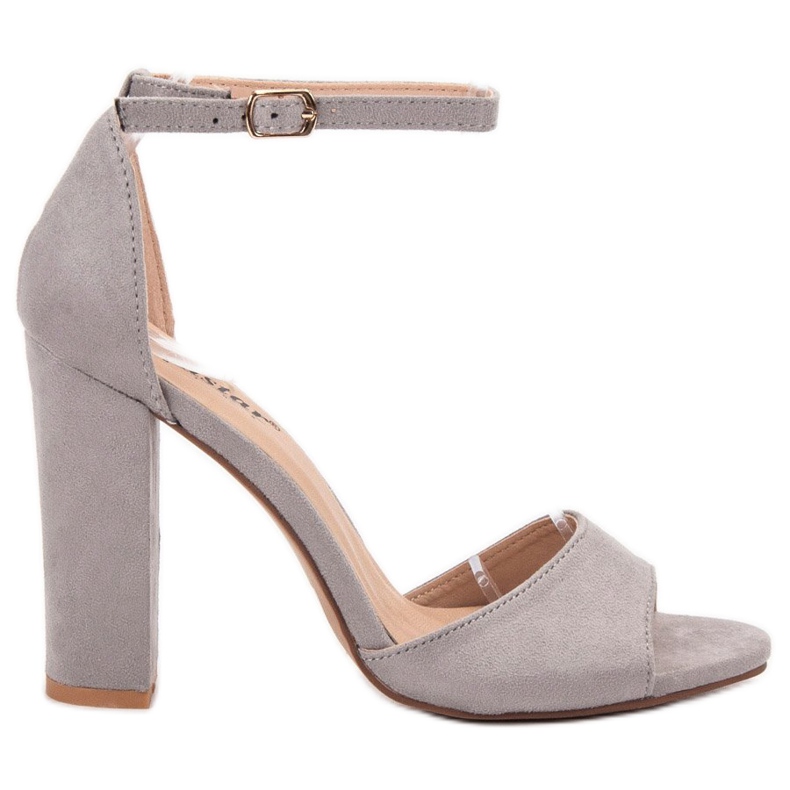 Seastar Sandaler i mocka på en bar grå