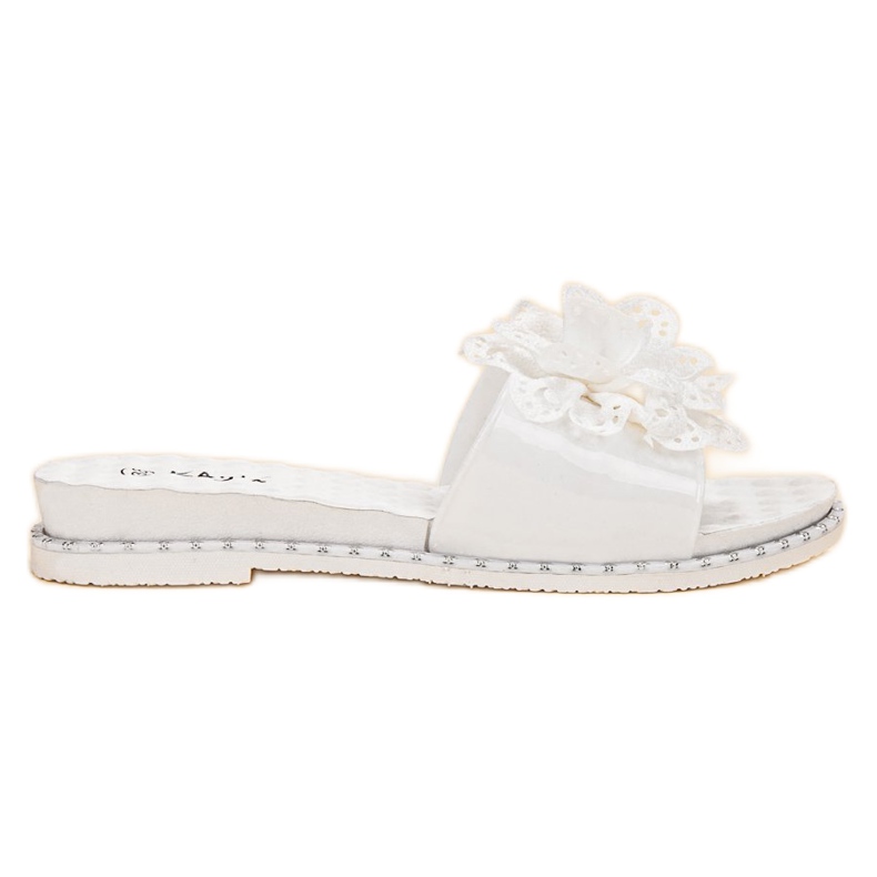 Kayla Vita flipflops i gummi