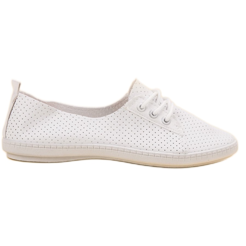 SHELOVET Eco Leather Sneakers vit