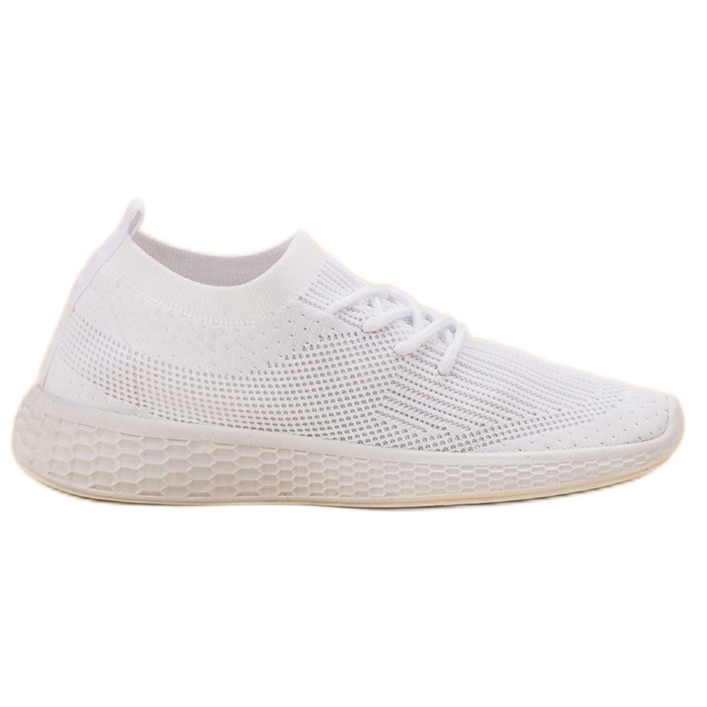 SHELOVET Slip-on sportskor vit