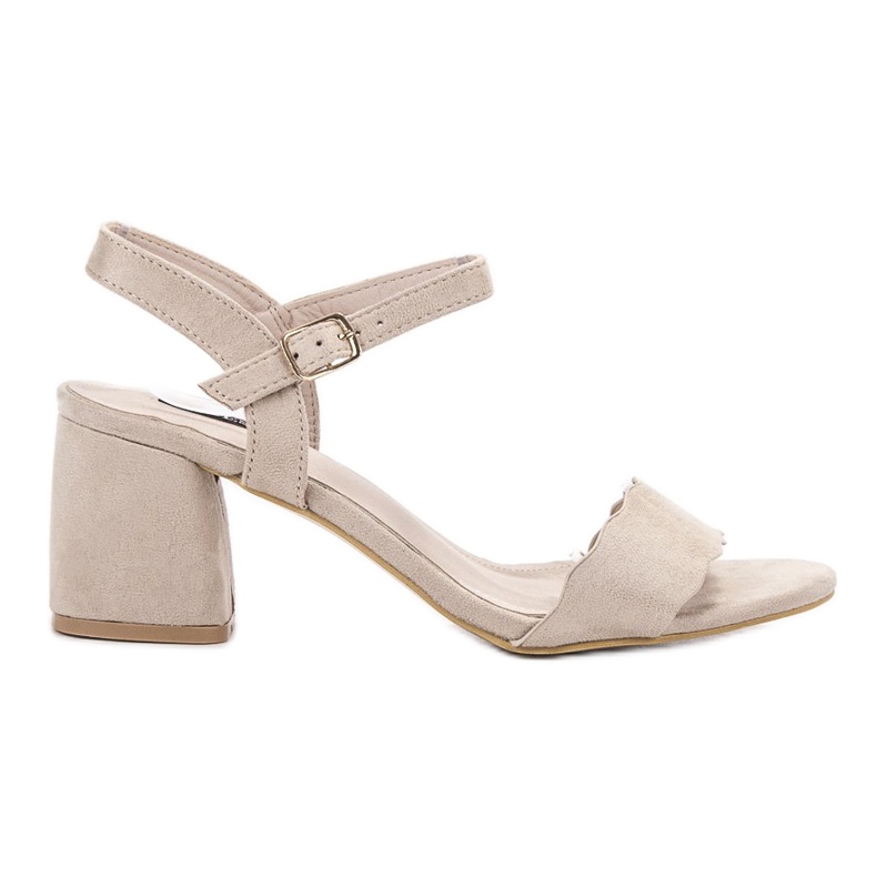 VICES sandaler i mocka brun