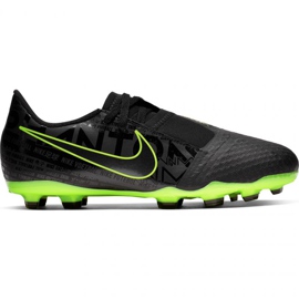 Fotbollskor Nike Phantom Venom Academy Fg Jr AO0362 007 svart - grön flerfärgad
