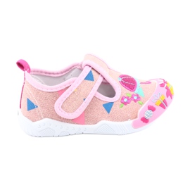 American Club sneakers läderinsats TEN30 rosa brun blå