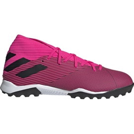 Fotbollsskor adidas Nemeziz 19.3 Tf M F34426 rosa svart