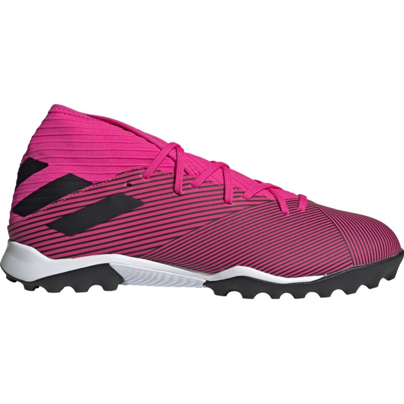 Fotbollsskor adidas Nemeziz 19.3 Tf M F34426 rosa svart