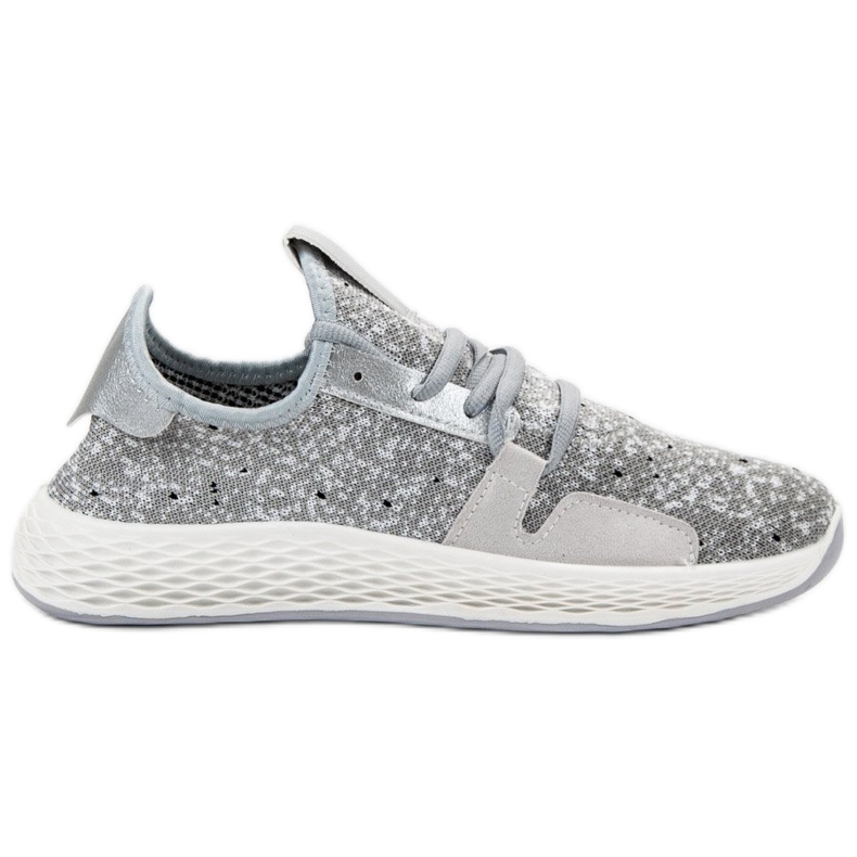 SHELOVET Slip-on sportskor grå