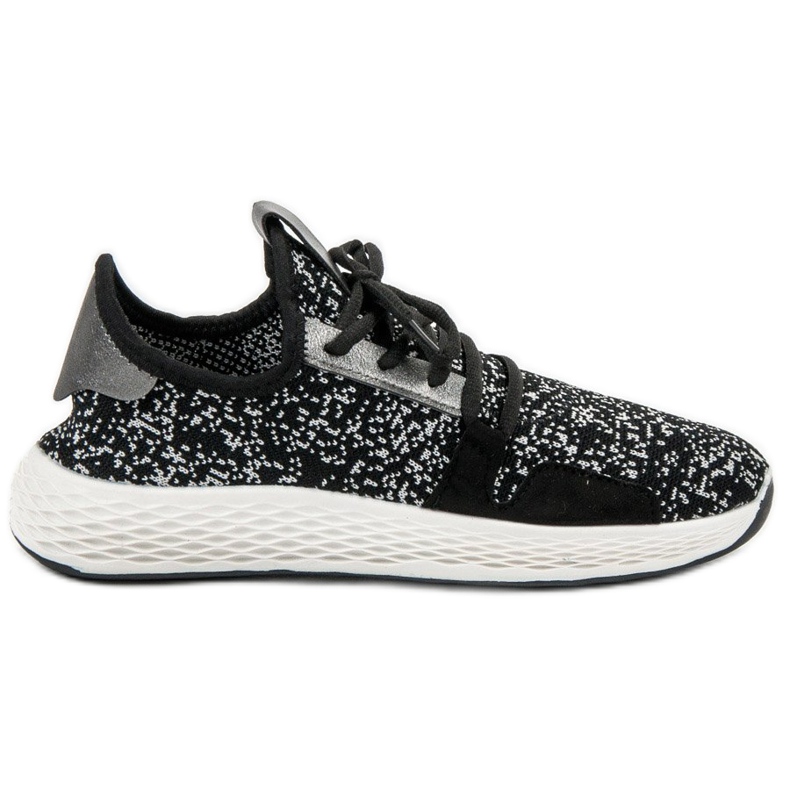 SHELOVET Slip-on sportskor svart