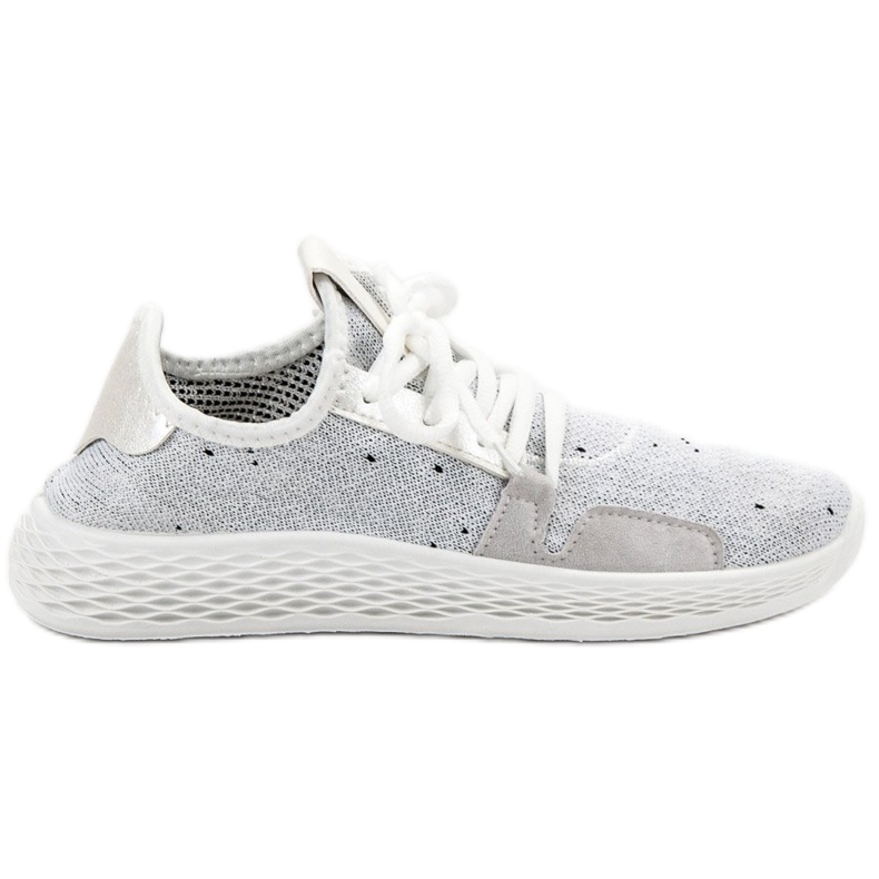 SHELOVET Slip-on sportskor vit