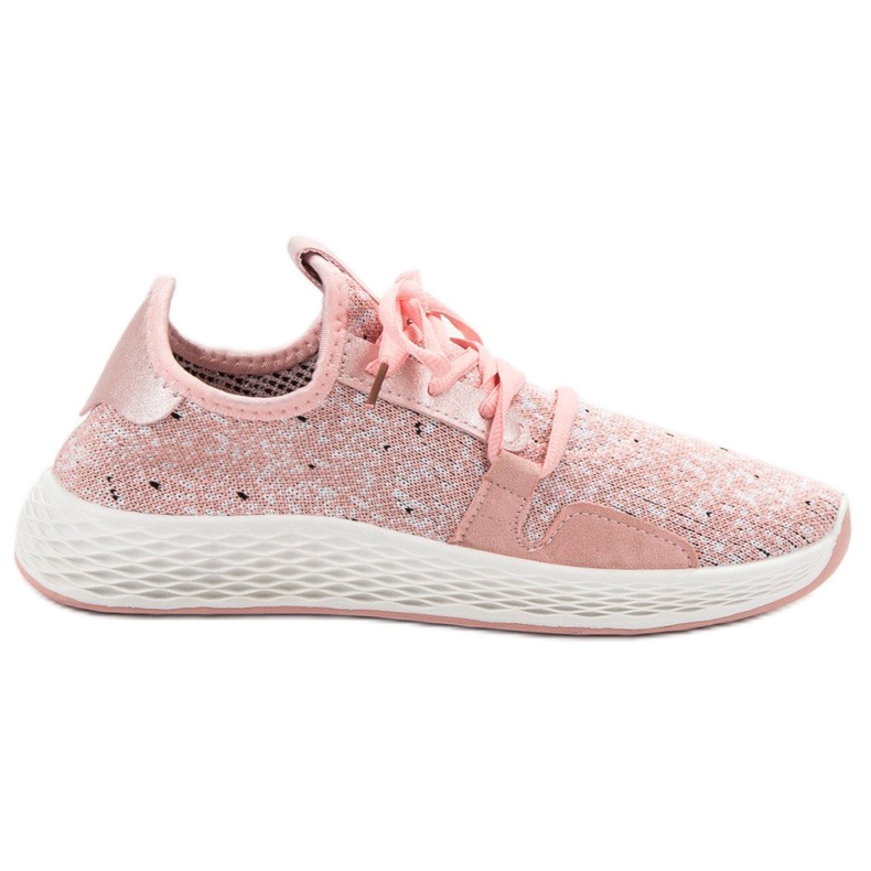 SHELOVET Slip-on sportskor rosa
