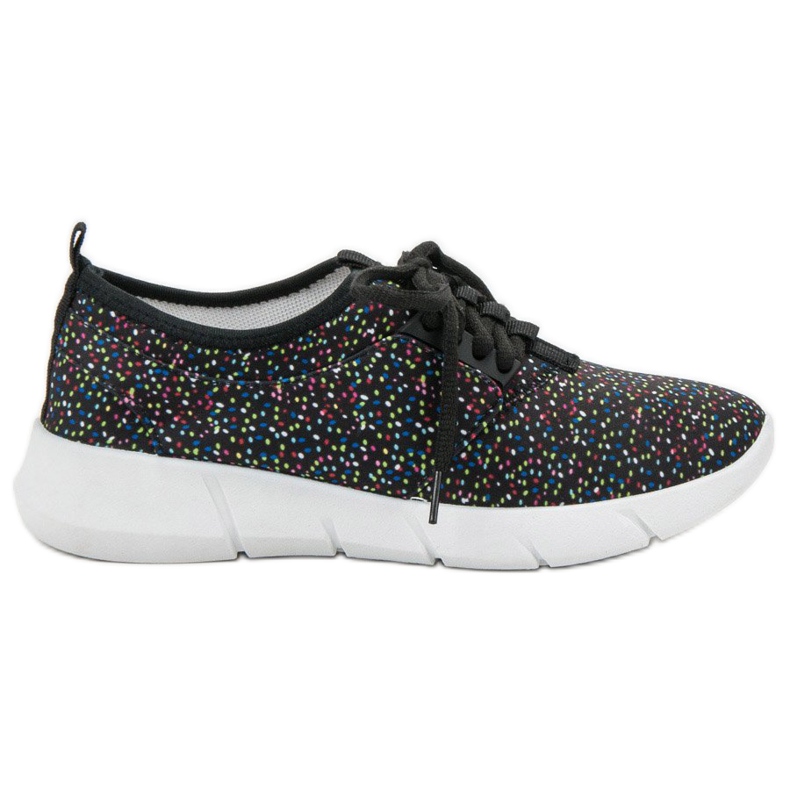 Bona Sportskor med prickar svart