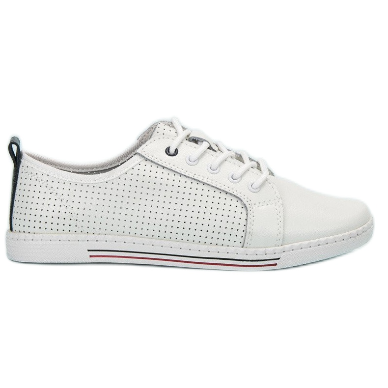 Filippo Läder brogues vit