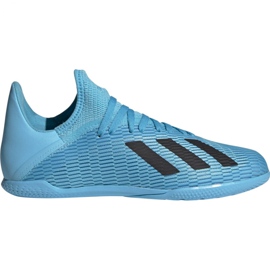 Fotbollsskor adidas X 19.3 I Jr F35354 blå