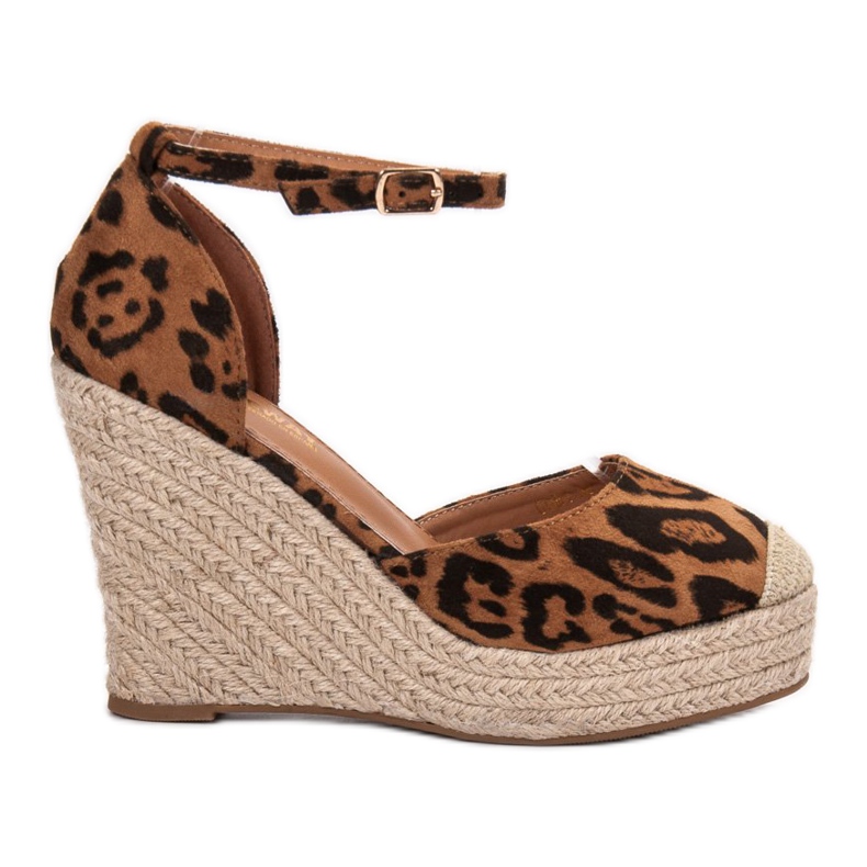 SHELOVET Pumpar med Panetrka brun