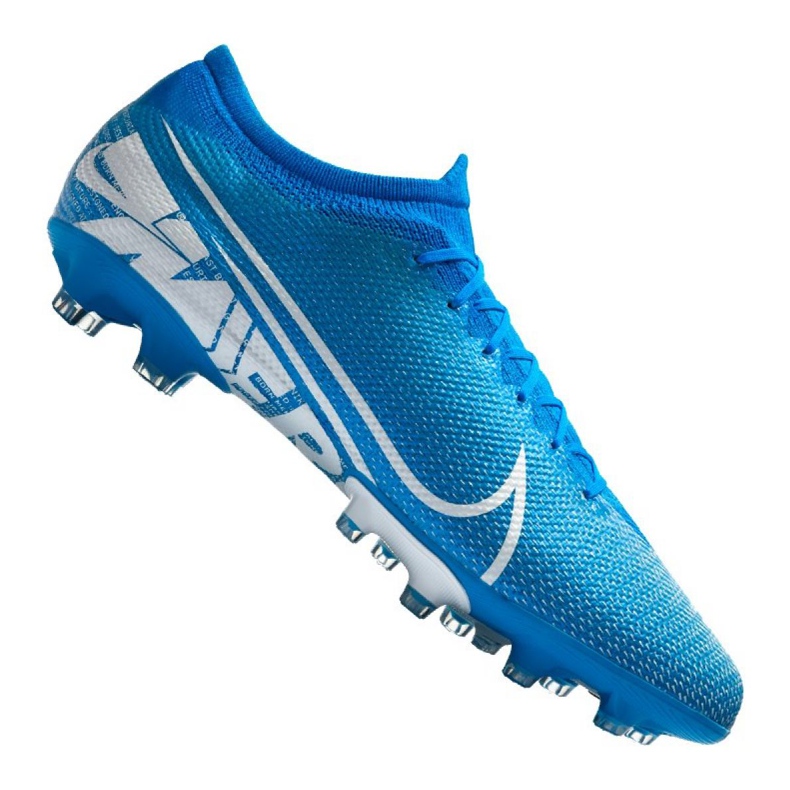Nike Vapor 13 Pro AG-Pro M AT7900-414 fotbollsskor blå blå