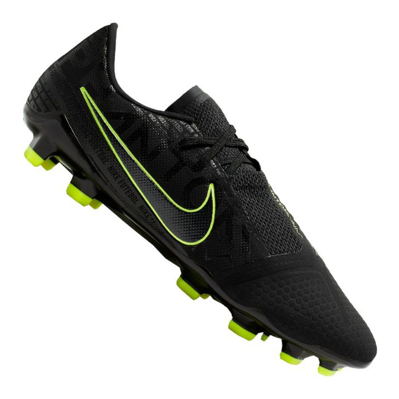 Nike Phantom Vnm Pro Fg M AO8738-007 fotbollsskor svart svart