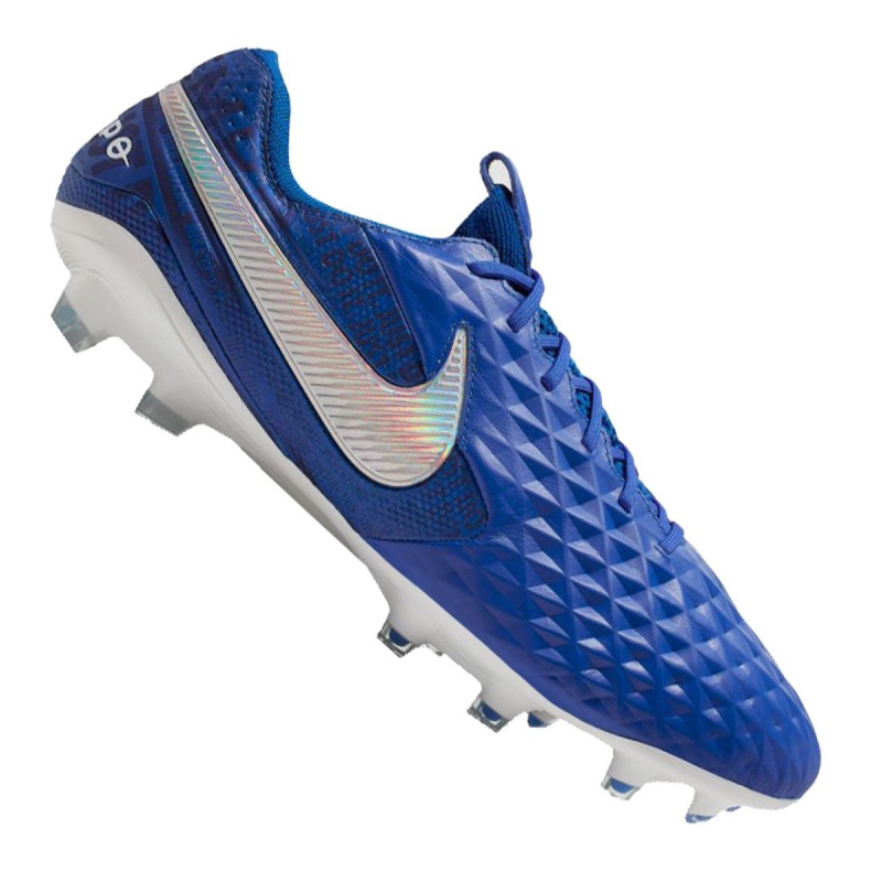 Nike Legend 8 Elite Fg M AT5293-414 fotbollsskor blå blå