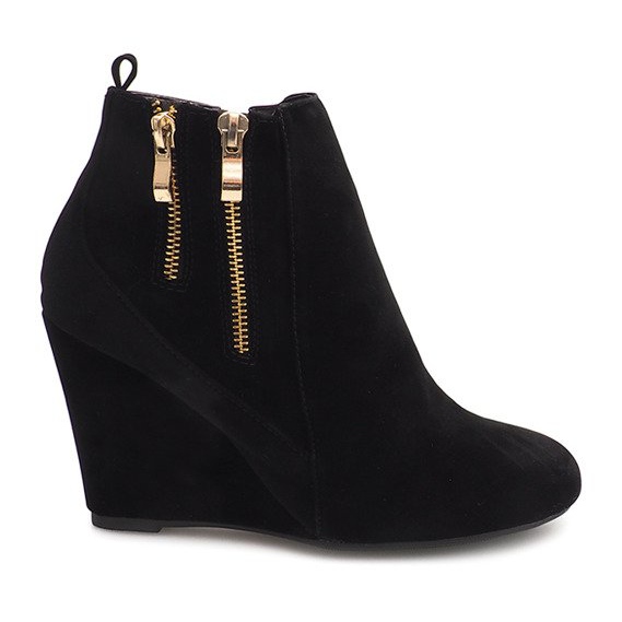 Eleganta kilstövlar 1058-19A Svart