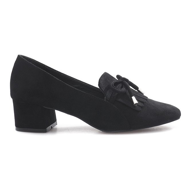 Svarta pumpar på hjärtstödet