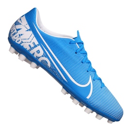 Nike Vapor 13 Academy Ag M BQ5518-414 fotbollsskor blå blå