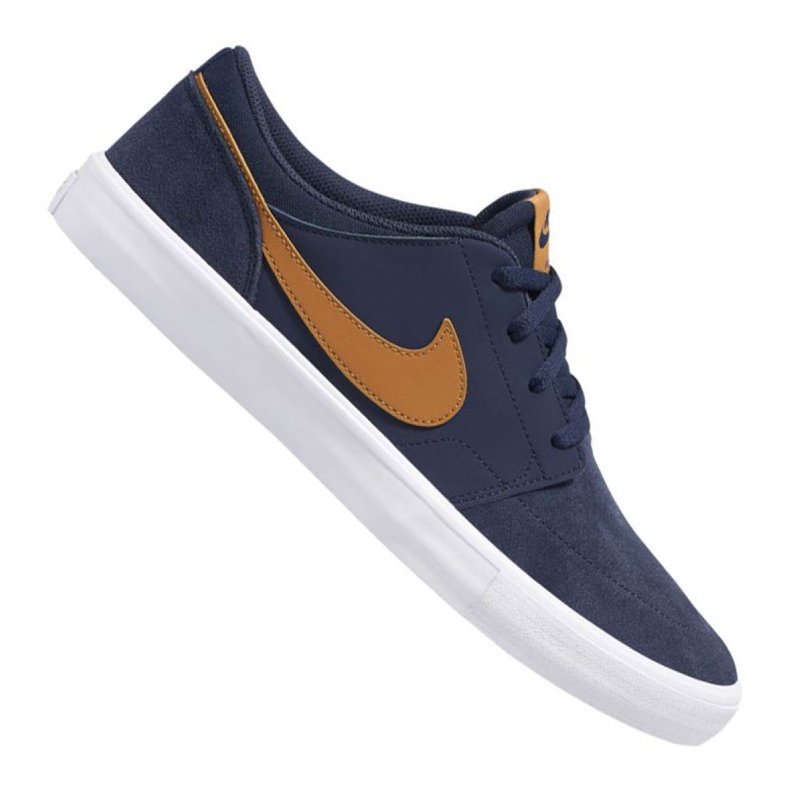 Nike Sb Solarsoft Portmore Ii M 880266-402 sko marinblå