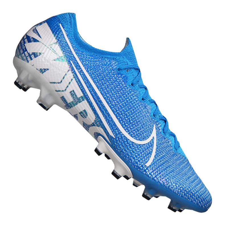Nike Vapor 13 Elite AG-Pro M AT7895-414 fotbollsskor blå blå