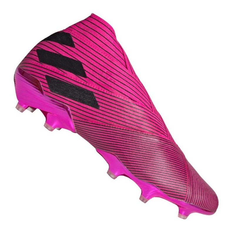 Adidas Nemeziz 19+ Fg M F34403 fotbollsskor rosa rosa