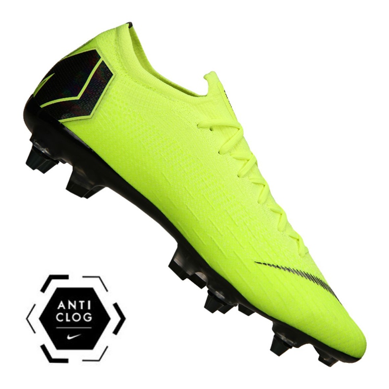 Nike Vapor 12 Elite SG-Pro Ac M AH7381-701 fotbollsskor gul