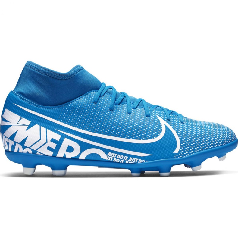 Nike Mercurial Superfly 7 Club FG / MG M AT7949-414 fotbollsskor blå blå
