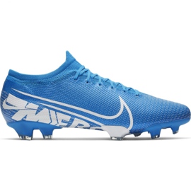 Nike Mercurial Vapor 13 Pro Fg M AT7901 414 fotbollsskor blå