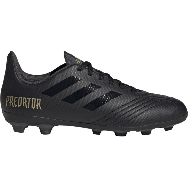 Adidas Predator 19.4 FxG Jr EF8989 fotbollsskor svart