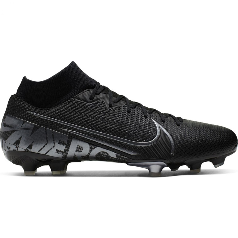 Nike Mercurial Superfly 7 Academy FG / MG M AT7946-001 fotbollsskor svart svart