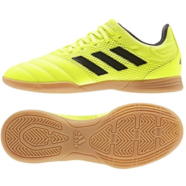 Adidas Copa 19.3 In Sala Jr EF0561 skor gul