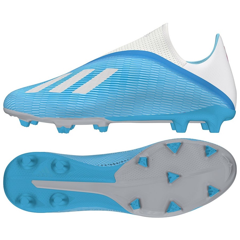 Adidas X 19.3 Ll Fg M EF0598 fotbollsskor blå blå