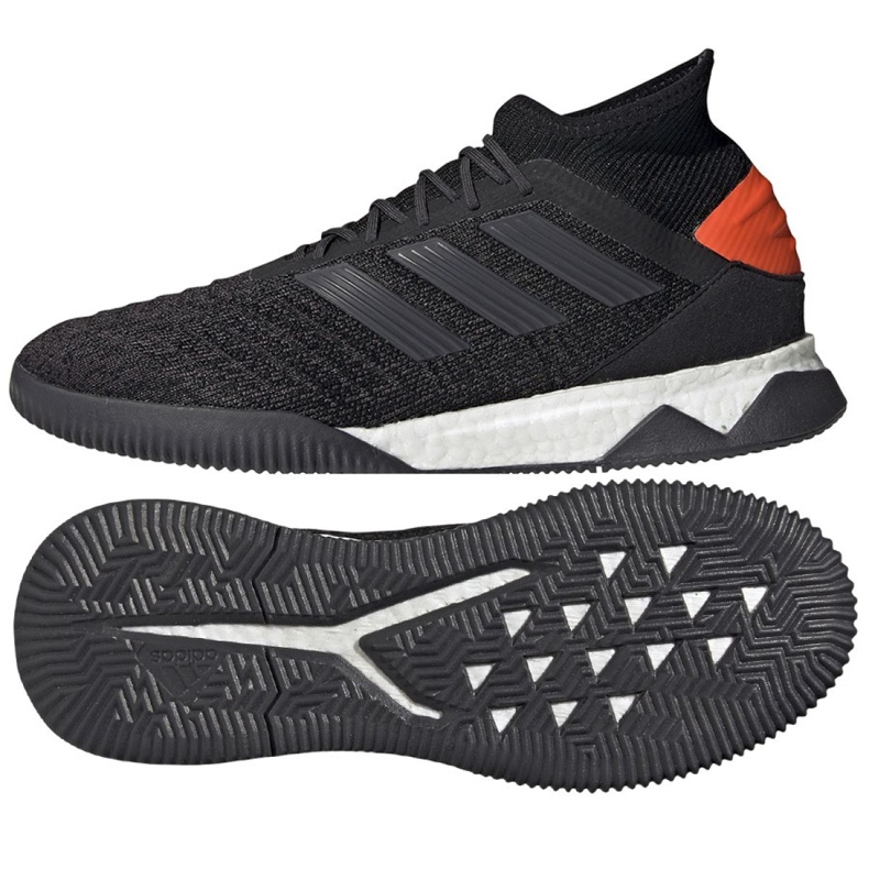 Adidas Predator 19.1 Tr M F35621 fotbollsskor svart svart